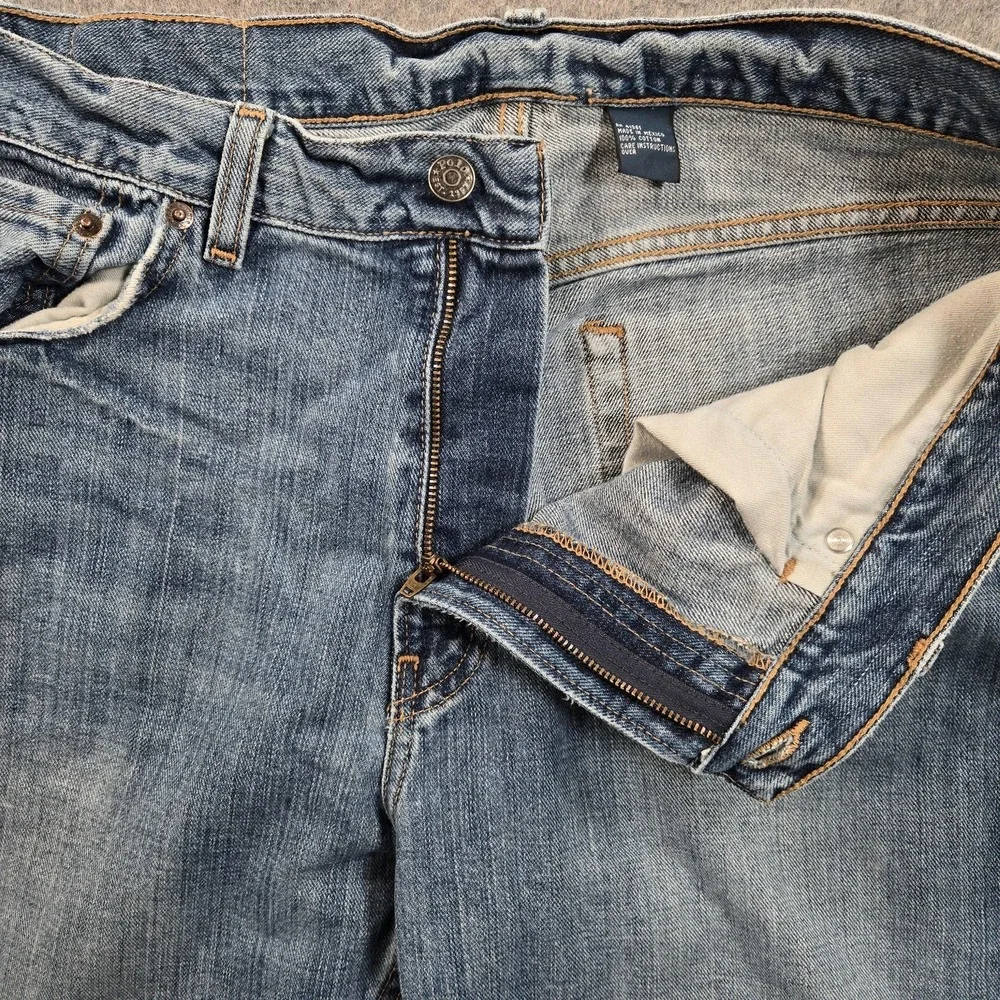 Polo Ralph Lauren Jeans Mens 33x31 (tag 33x32) Light Wash Blue Straight Denim